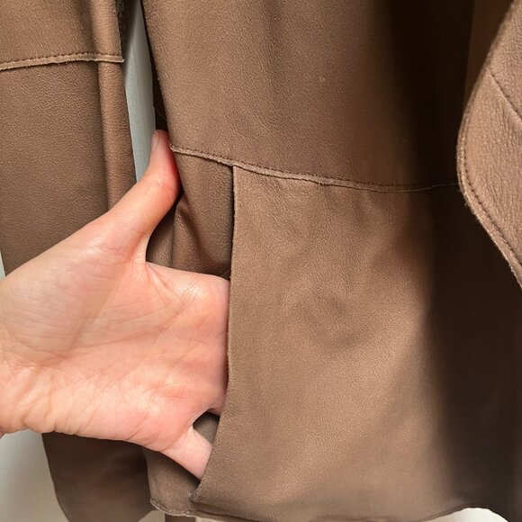 Vince Soft Leather Jacket - Picture 13 of 14